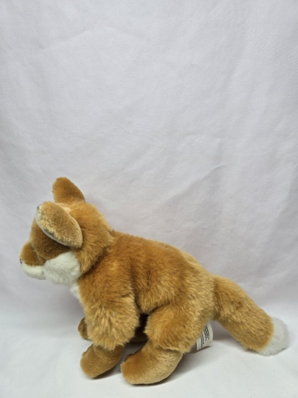 WWF Red Fox Imported by Shoppers Drug Mart Sitting Plush Stuffed Animal Toy